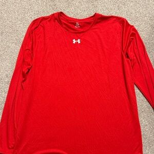 Under Armour Crimson Long Sleeve Top